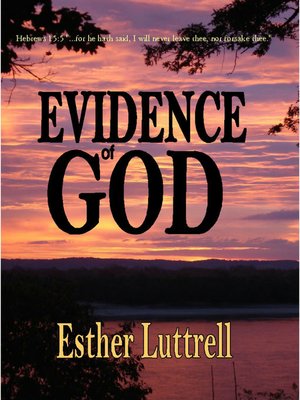 cover image of Evidence of God